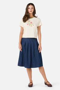 Princess Highway - Whimsical Printed Tee - cream