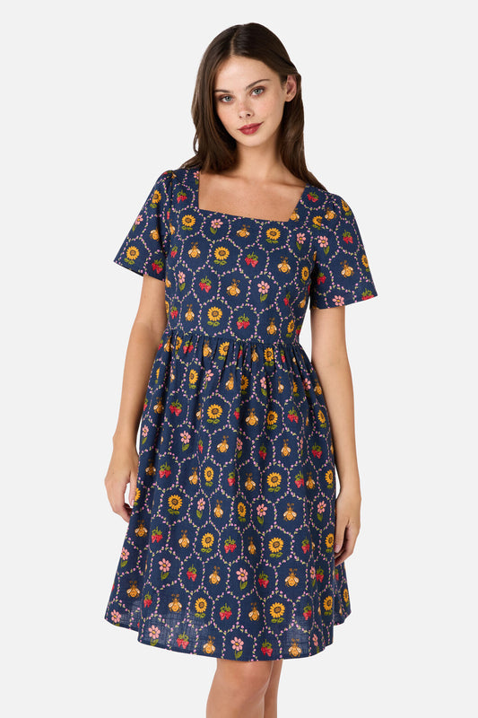strapless open back dress Pretty Swan Smock Dress – Princess Highway