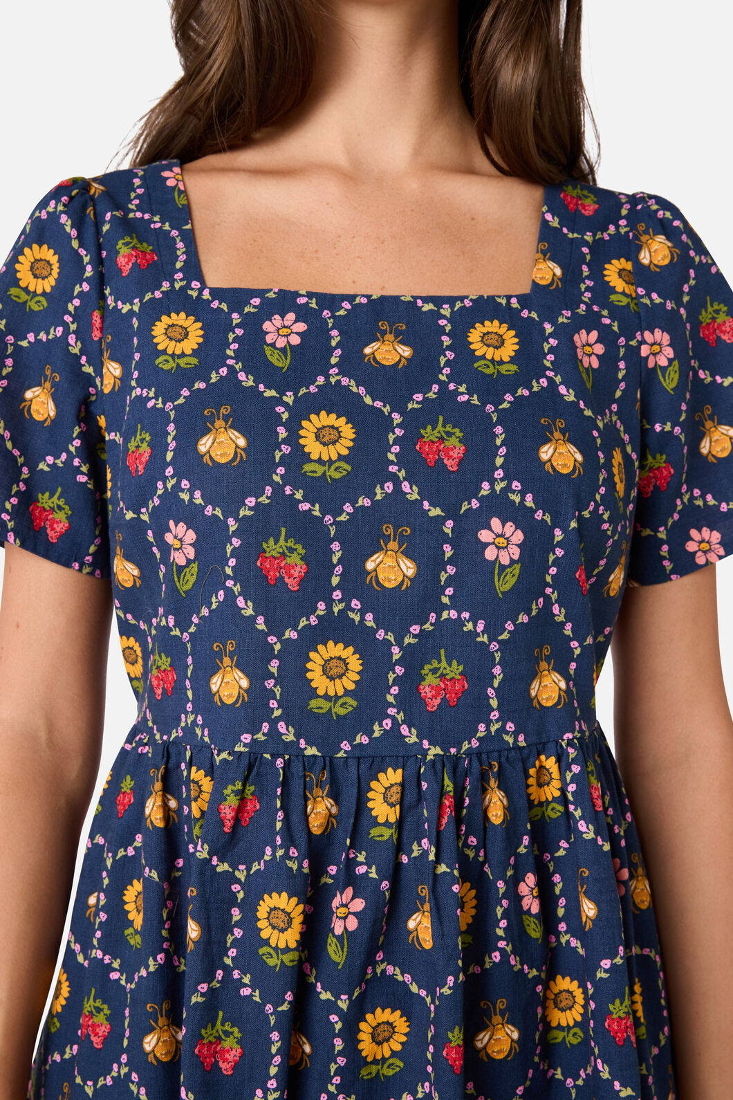 honey navy mini dress Honey Bee Hive Mini Dress – Princess Highway