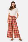 Princess Highway - Piper Check Culotte - pink-multi