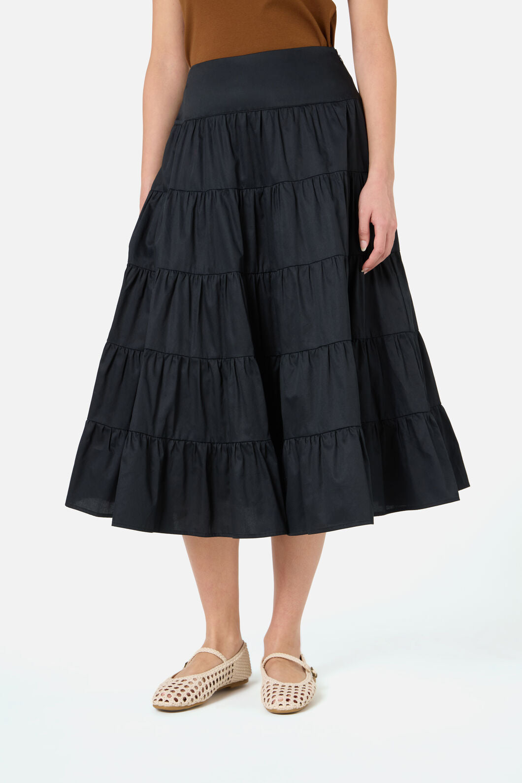 Princess Highway - Gillie Midi Skirt - black