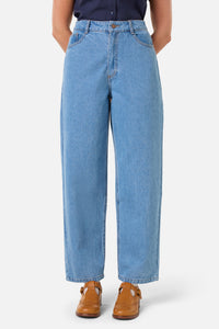 Princess Highway - Molly Mum Jean - blue-denim