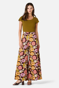 Princess Highway - Leonie Floral Pant - plum