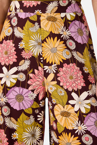 Princess Highway - Leonie Floral Pant - plum