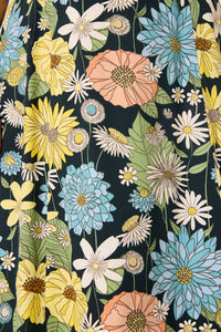 Princess Highway - Leonie Floral Midi Skirt - deep-green