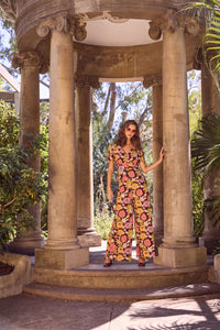 Princess Highway - Leonie Floral Top - plum