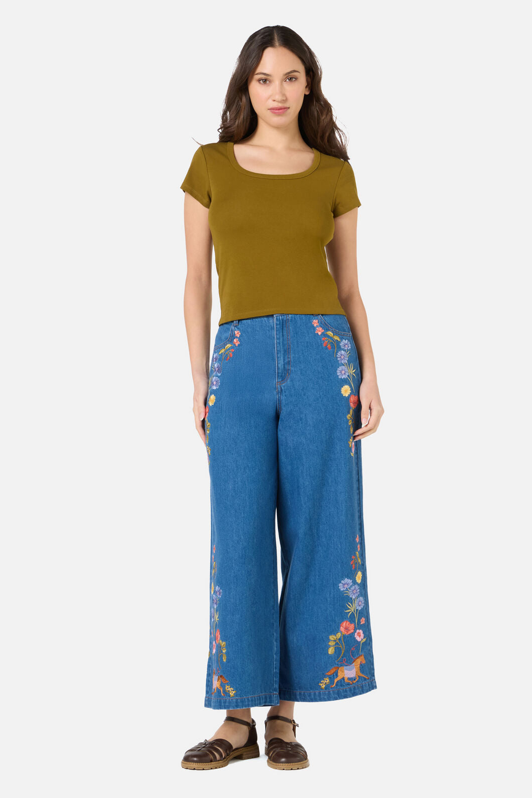 Princess Highway - Alette Short Sleeve Tee - olive