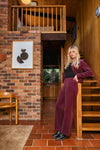 Princess Highway - Charlie Girl Cord Jean - wine