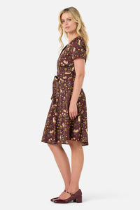 Princess Highway - Lola Rabbit Tea Dress - chocolate