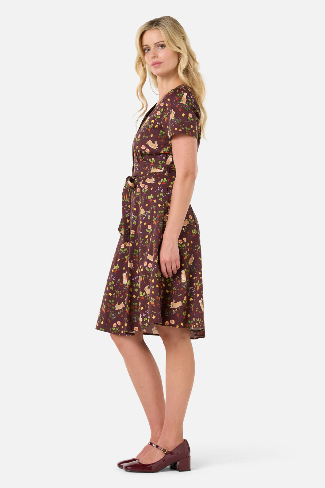 Princess Highway - Lola Rabbit Tea Dress - chocolate