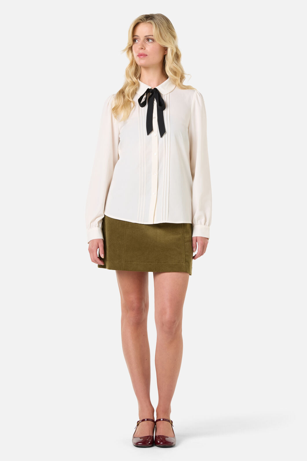 Princess Highway - Annie Long Sleeve Blouse - cream