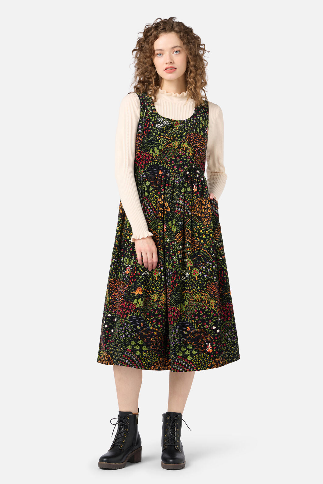 Rolling Hills Cord Midi Dress – Princess Highway