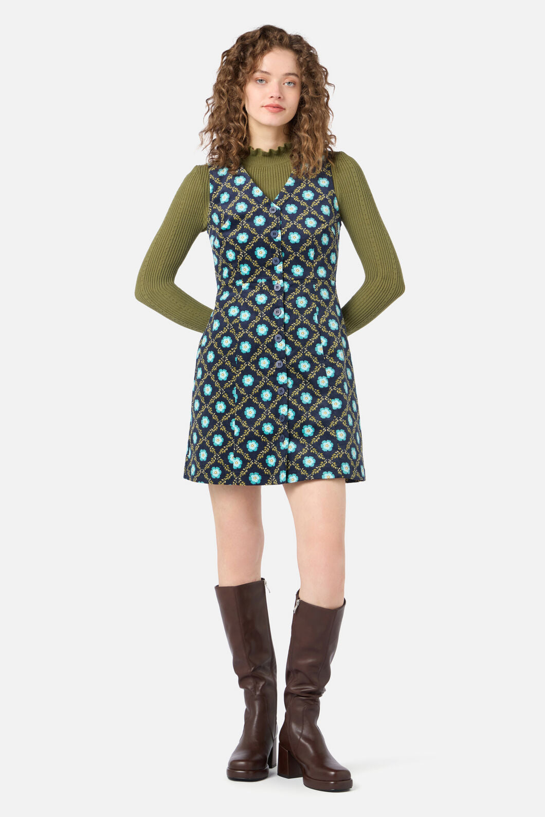 Delilah Cord Pinafore – Princess Highway
