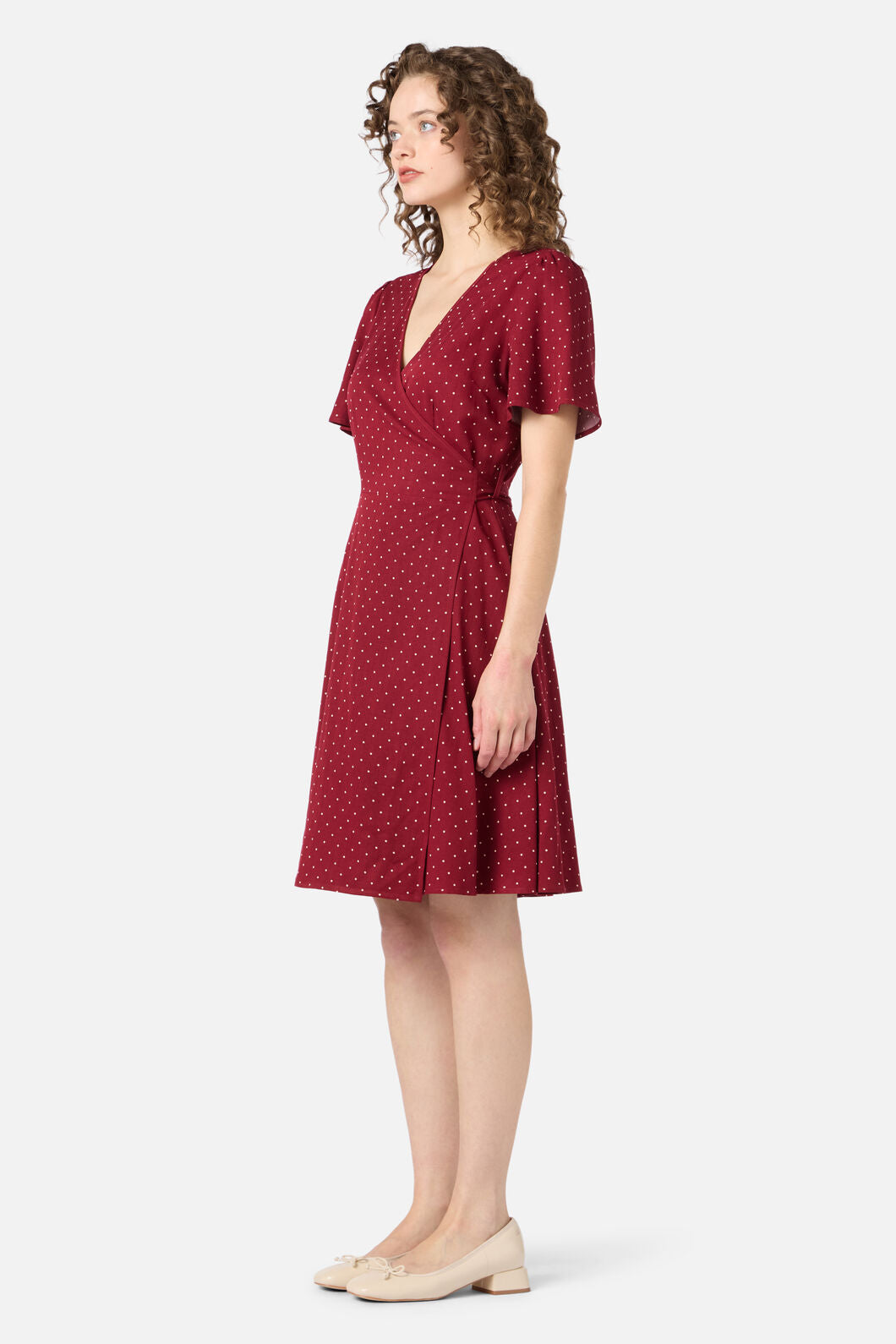 Princess Highway - Dolly Spot Mini Dress - red