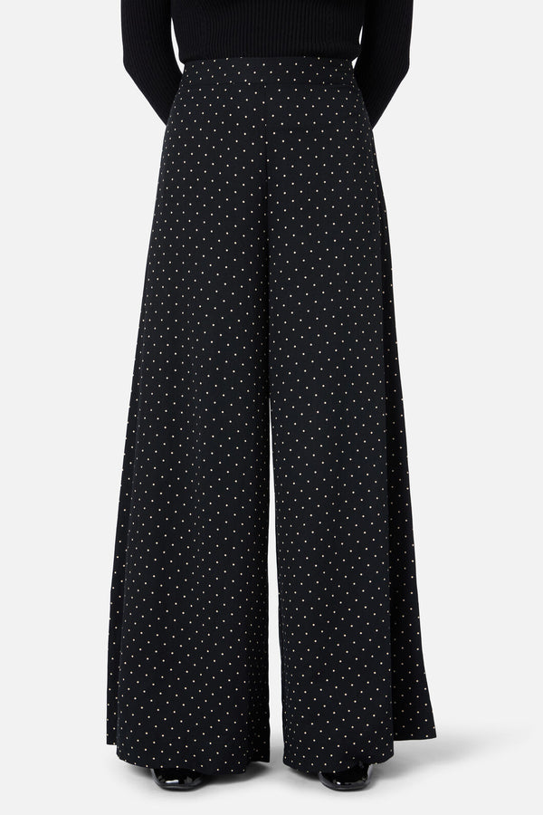 Princess Highway - Dolly Spot Palazzo Pant - black
