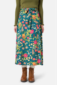 Princess Highway - Florence Native Midi Skirt - teal