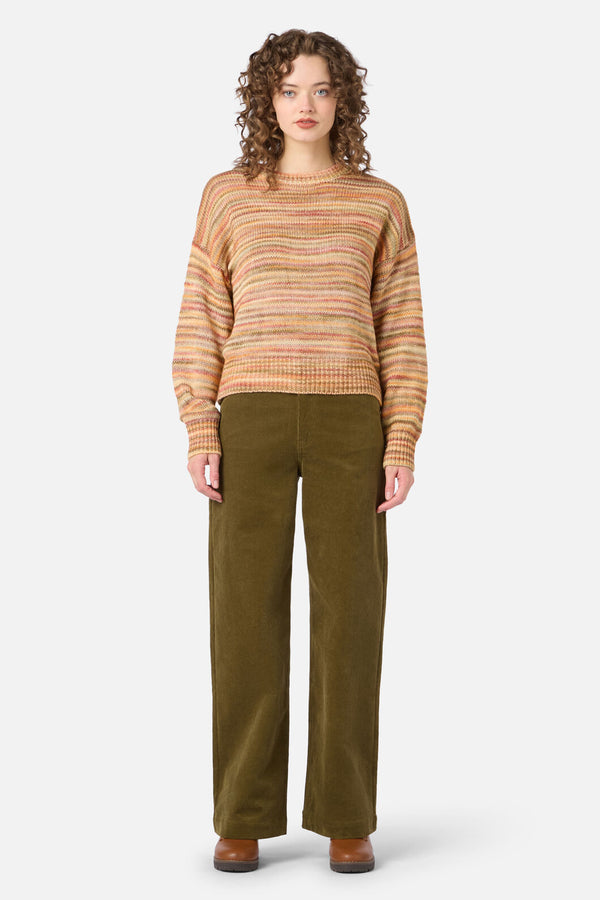 Princess Highway - Aspen Multi Colour Knit Jumper - sunset