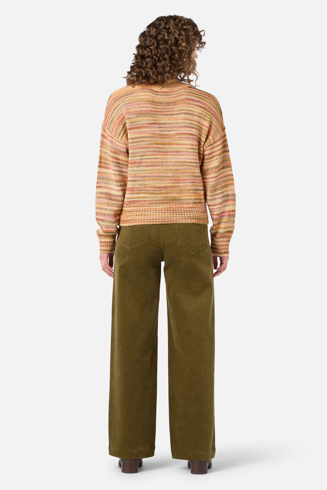 Princess Highway - Aspen Multi Colour Knit Jumper - sunset