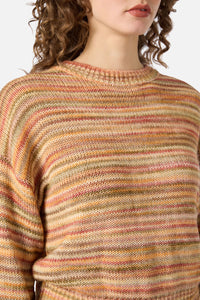 Princess Highway - Aspen Multi Colour Knit Jumper - sunset