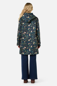 Princess Highway - Lola Rabbit Raincoat - navy