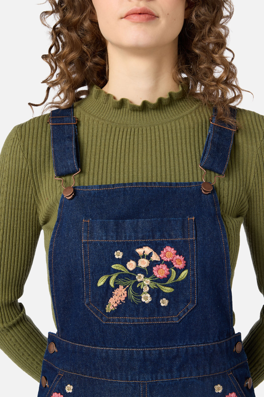 Native Embroidered Pinafore Princess Highway Native Embroidered Pinafore Princess Highway
