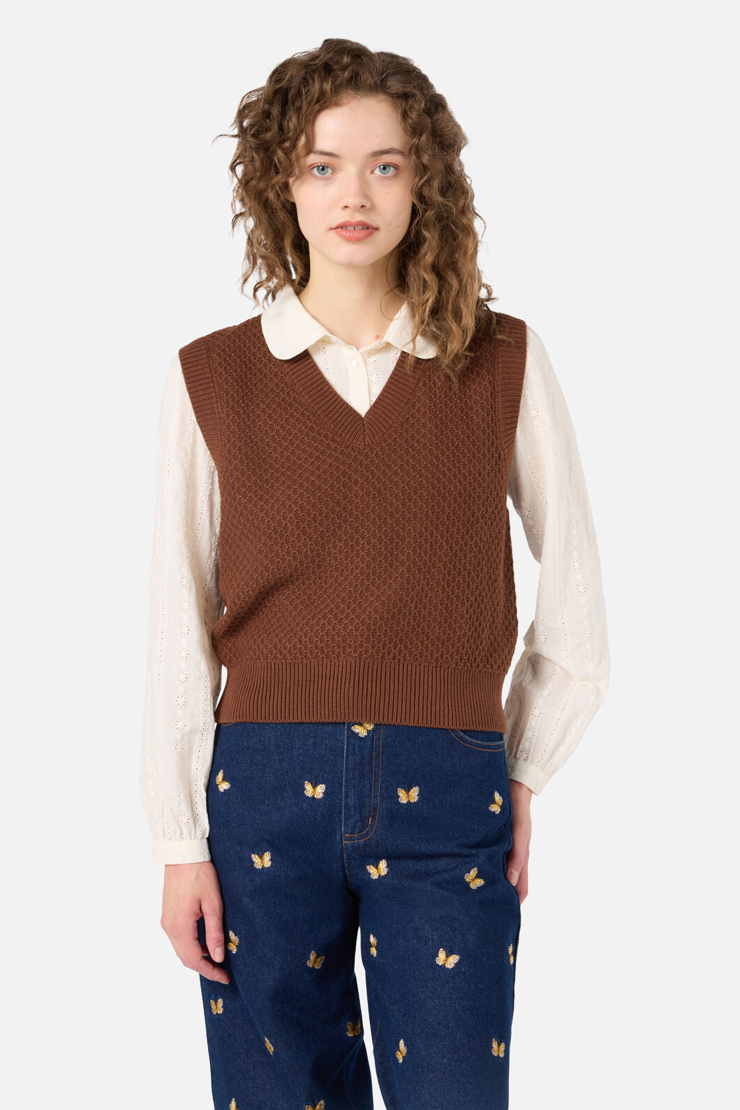 Addison Textured Knit Vest – Princess Highway