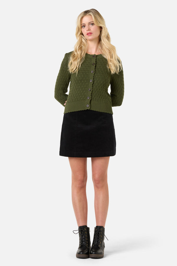 Princess Highway - Amelia Cardigan - olive