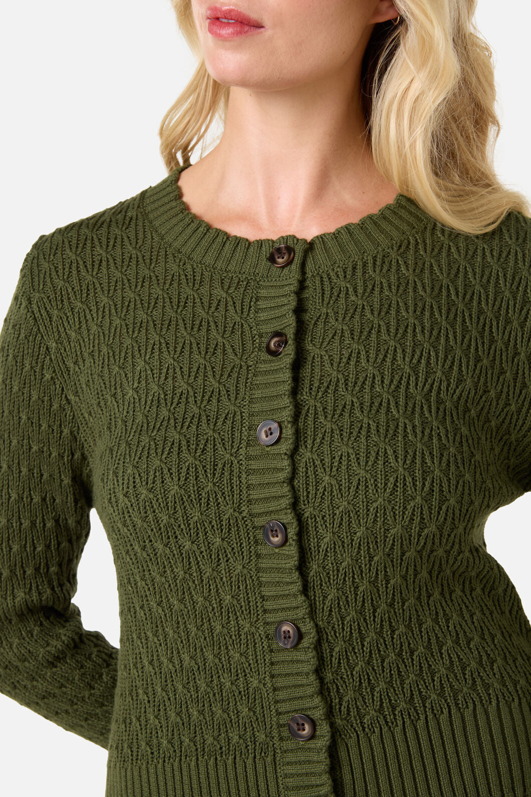 Princess Highway - Amelia Cardigan - olive