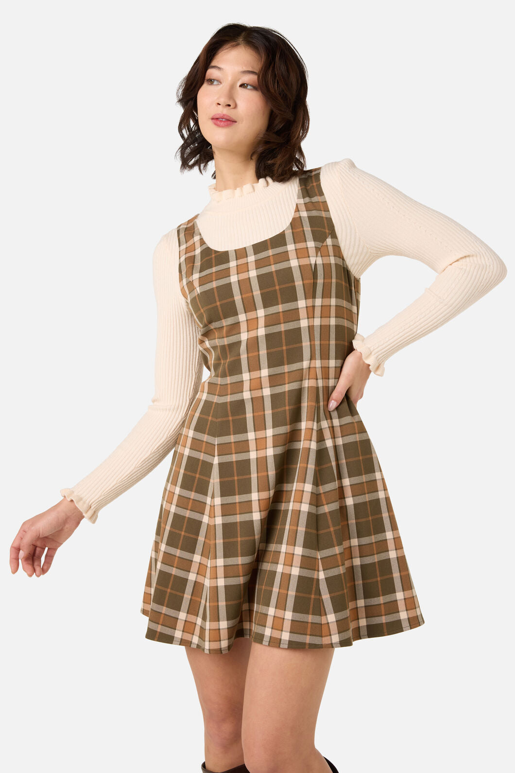 Vera Check Mini Dress – Princess Highway