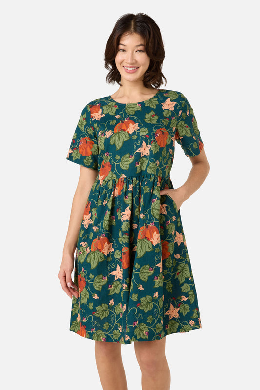 sachin and babi light blue dress Girls' * Delicate Dress for Autumn/Winter, with Three-Dimensional Puff  Sleeves * Print, and * * Style, Back-t