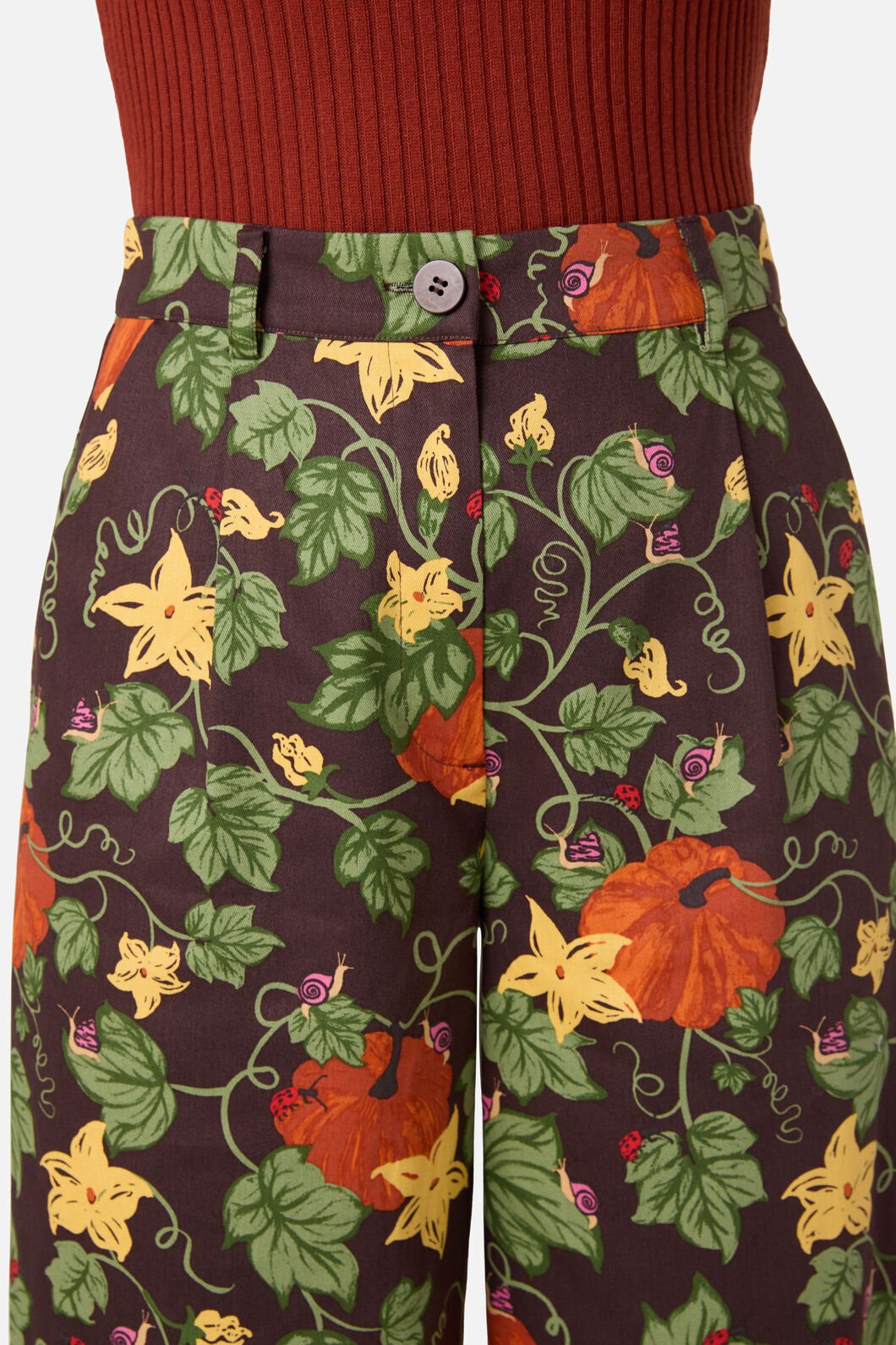 Princess Highway - Pumpkin Relaxed Pant - chocolate