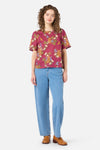 Princess Highway - Quokka & Flora Top - rose