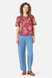 Princess Highway - Quokka & Flora Top - rose