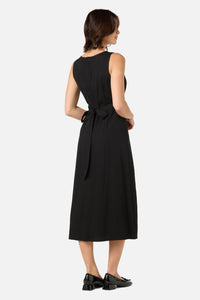 Princess Highway - Winona Flower Emb Midi Dress - black