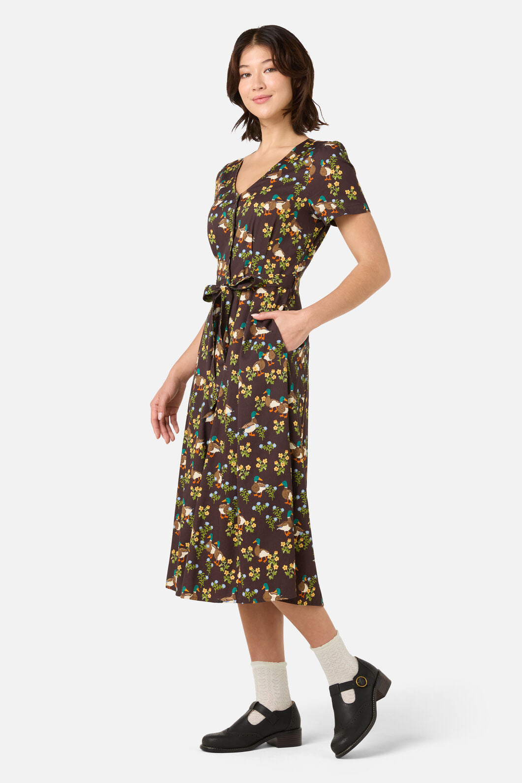 princess highway bunny dress Lola Rabbit Midi Dress Princess Highway