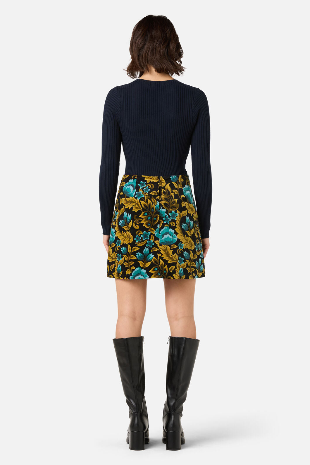 Princess Highway - Anna Bow Knit Top - navy