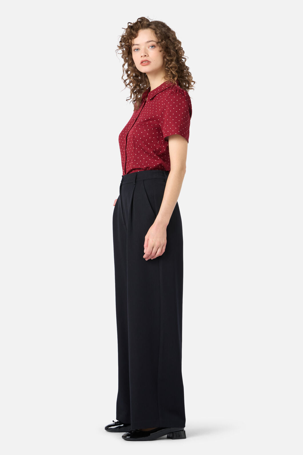 Princess Highway - Chelsea Tailored Wide Leg Pant - black