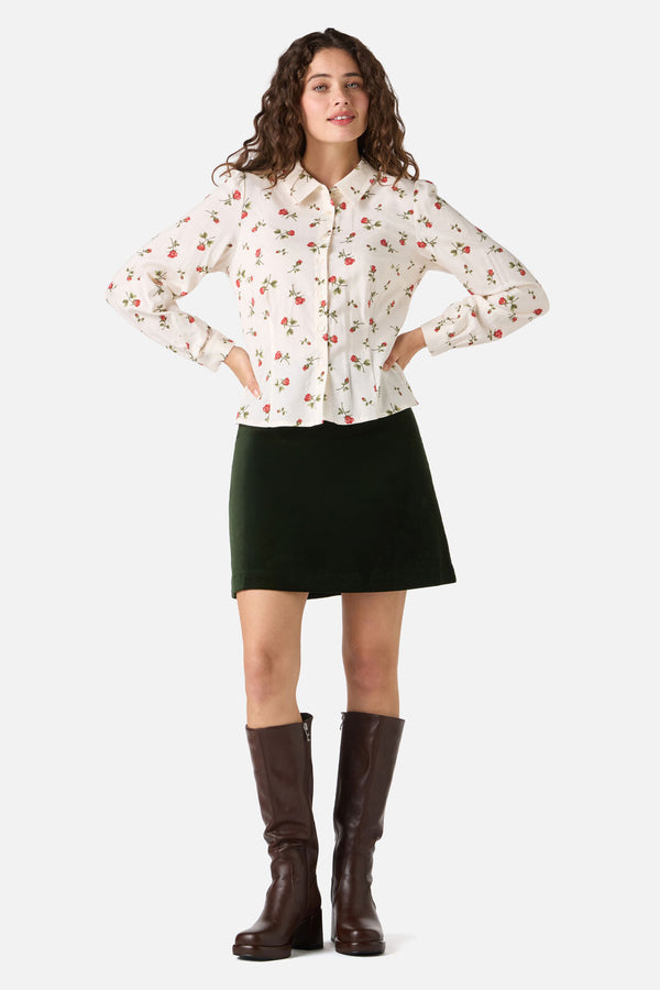 Princess Highway - Evie Rose Long Sleeve Blouse - cream