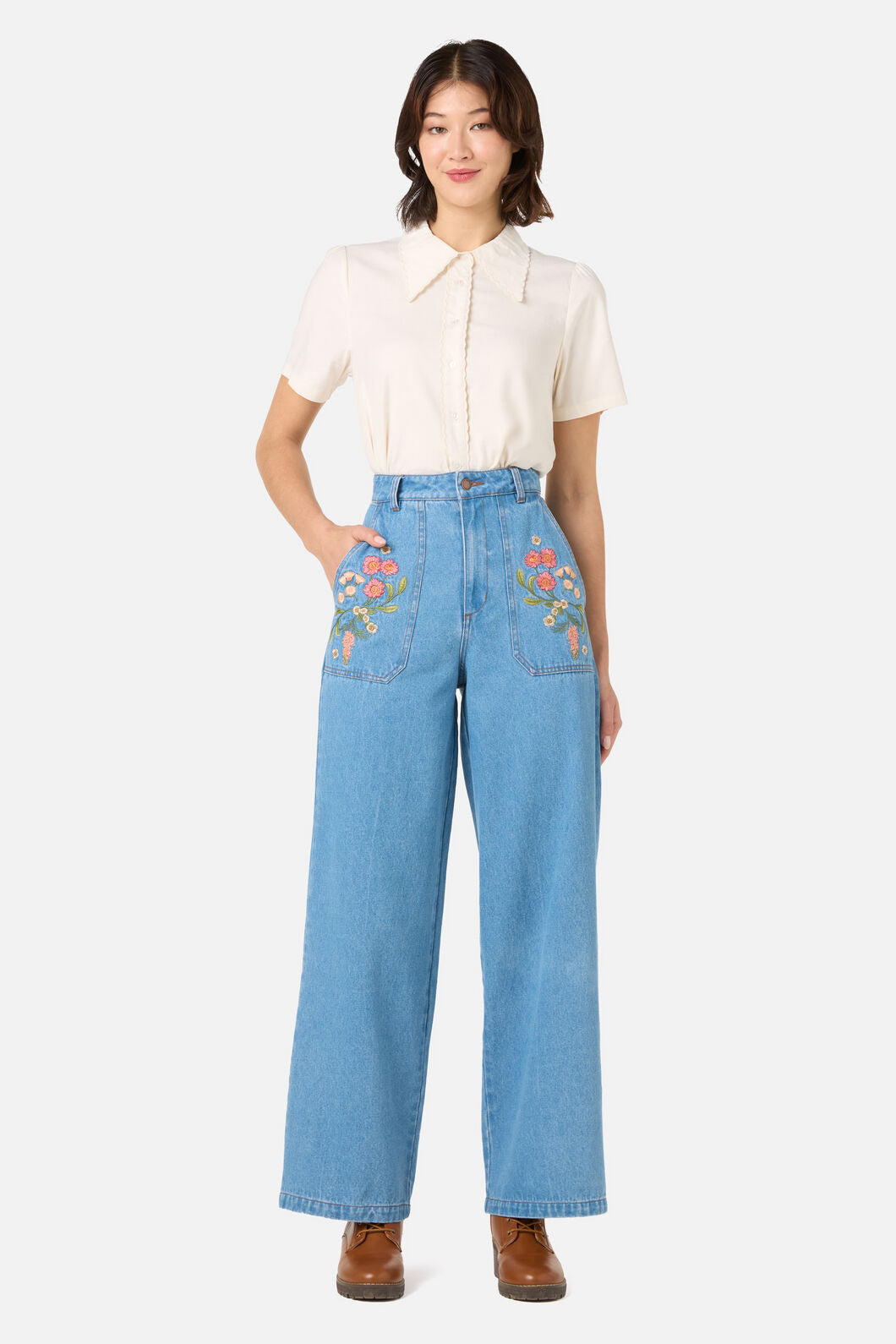 Princess Highway - Elouise Blouse - cream