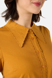 Princess Highway - Elouise Blouse - gold