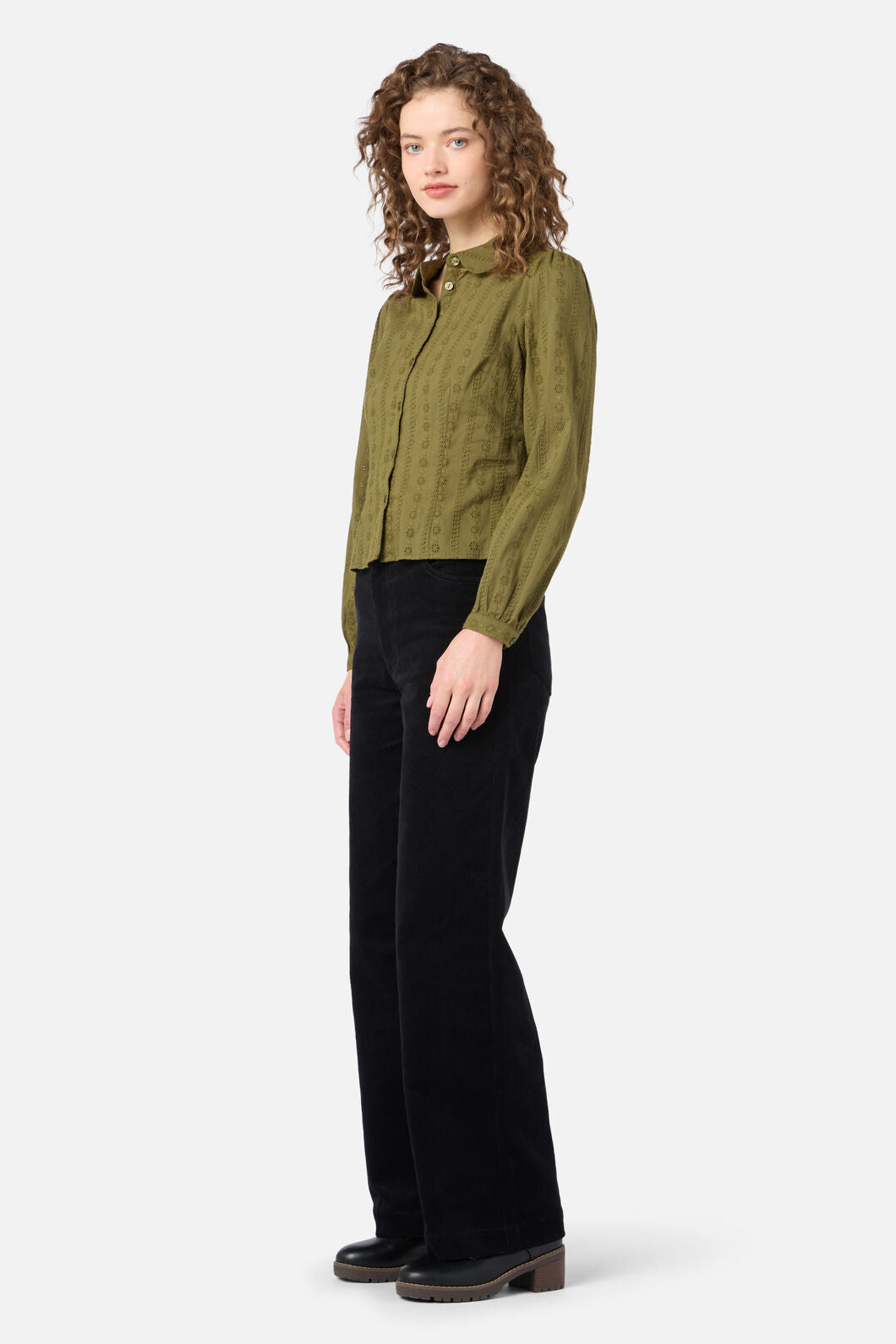 Princess Highway - Evelyn Blouse - avocado