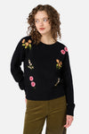 Princess Highway - Native Embroidered Jumper - black