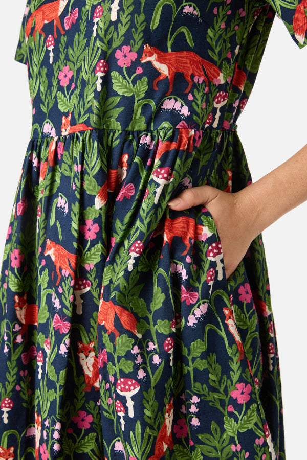 princess highway fox dress Fancy Foxes Smock Dress Princess Highway