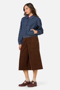 Princess Highway - Polka Spot Denim Jacket - dark-denim