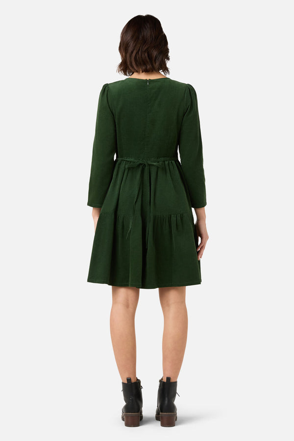 Dani Cord Sleeved Dress – Princess Highway