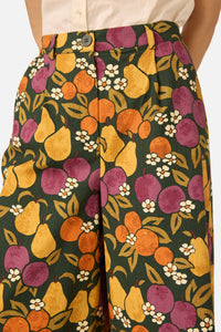 Princess Highway - Fancy Fruit Culotte - green