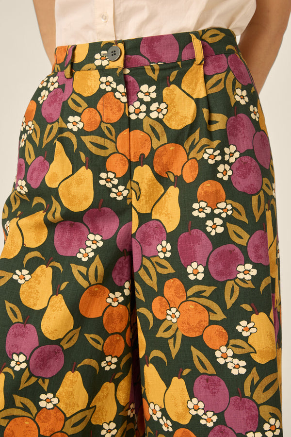 Princess Highway - Fancy Fruit Culotte - green