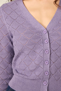 Princess Highway - Celina Cardigan - lilac