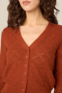 Princess Highway - Celina Cardigan - paprika