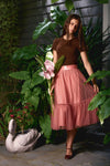 Princess Highway - Olivia Spot Tulle Skirt - pink